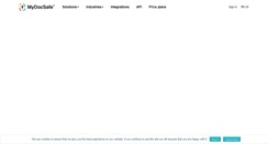 Desktop Screenshot of mydocsafe.com